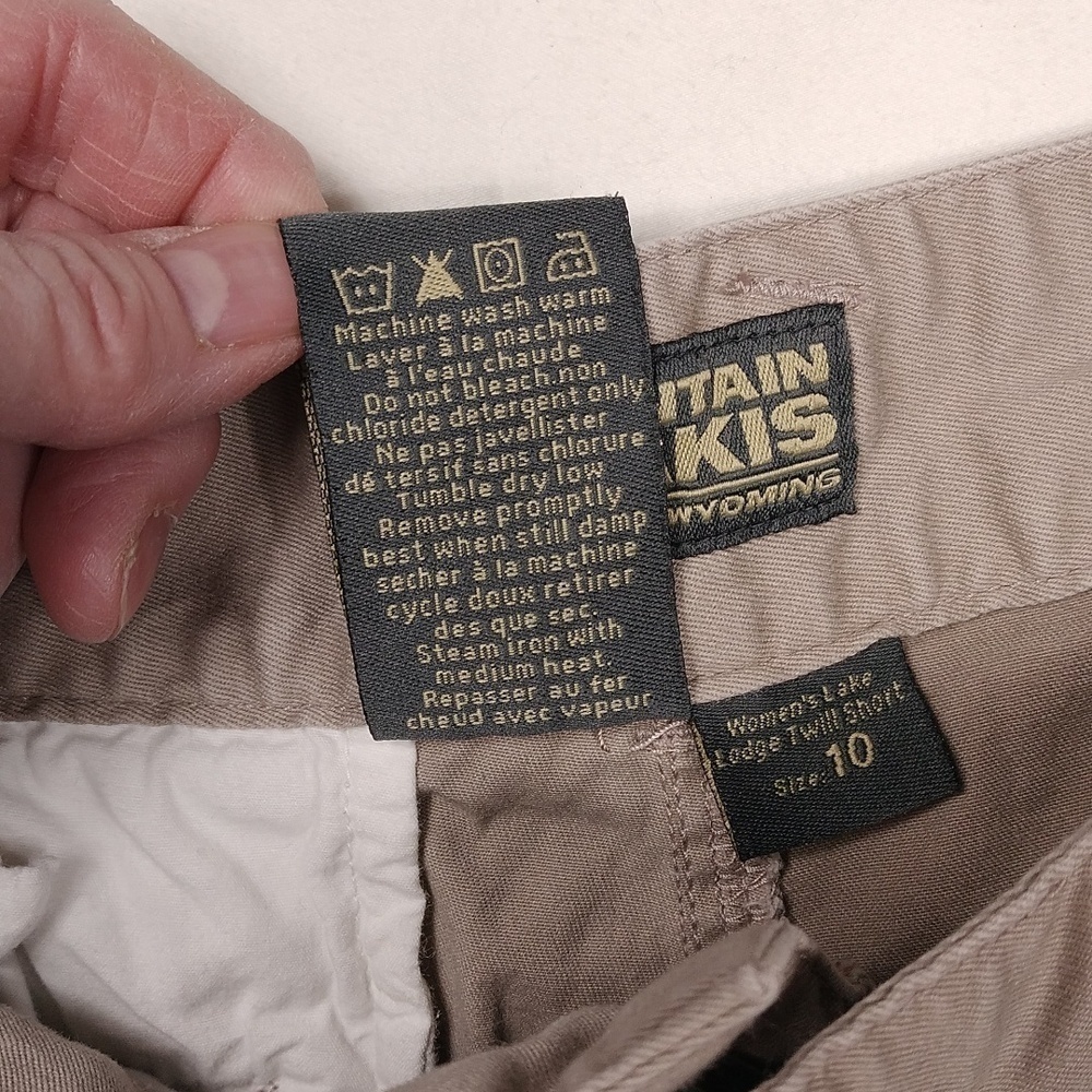 Mountain Khakis women's lake Lodge twill shorts size 10 - Picture 3 of 13
